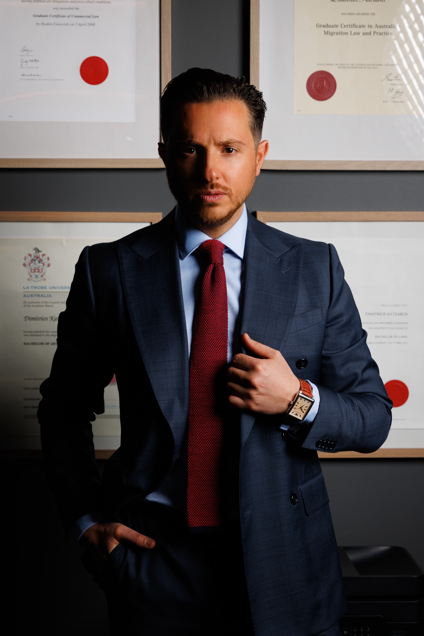 Dimitrios Katsaros, professional leader