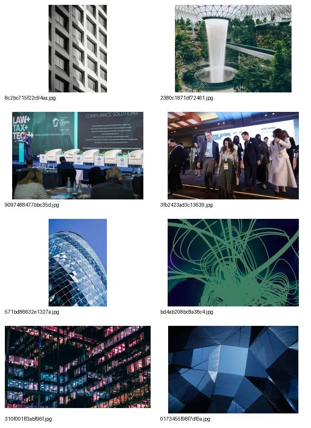 Cross-border institutional visual
