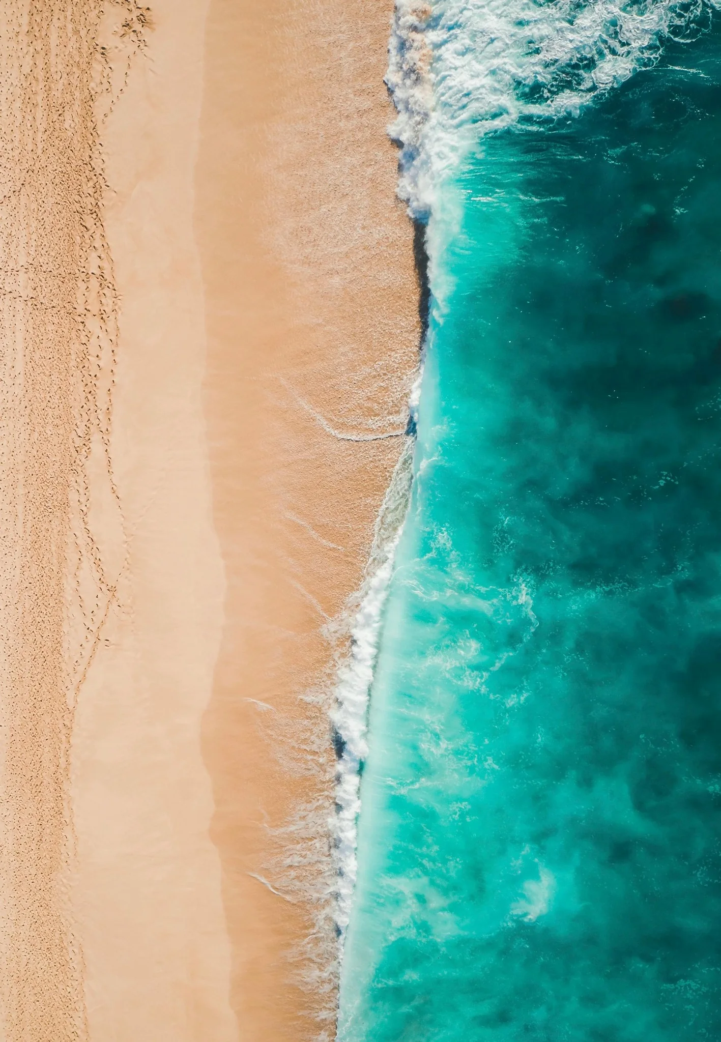 Aerial shoreline