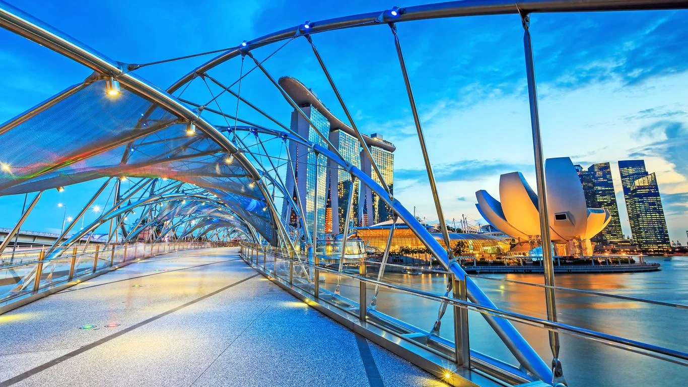 Singapore business district